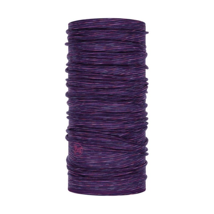 Chusta Buff Merino Wool Lightweight PURPLE MULTI STRIPES.jpg