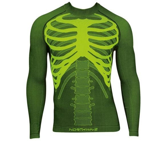 KOSZULKA NORTHWAVE  BODY FIT zielona.jpg