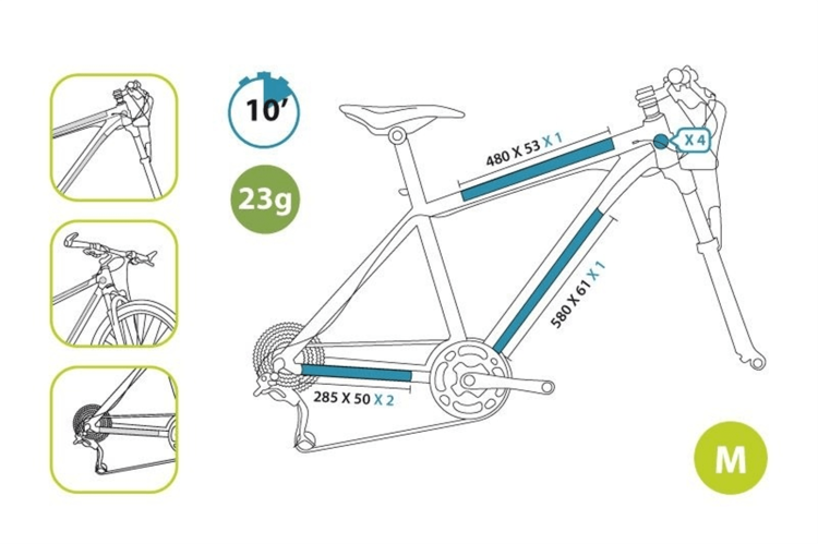 NAKLEJKA OCHRONNA NA ROWER BIKELINE CLEARPROTECT M.png