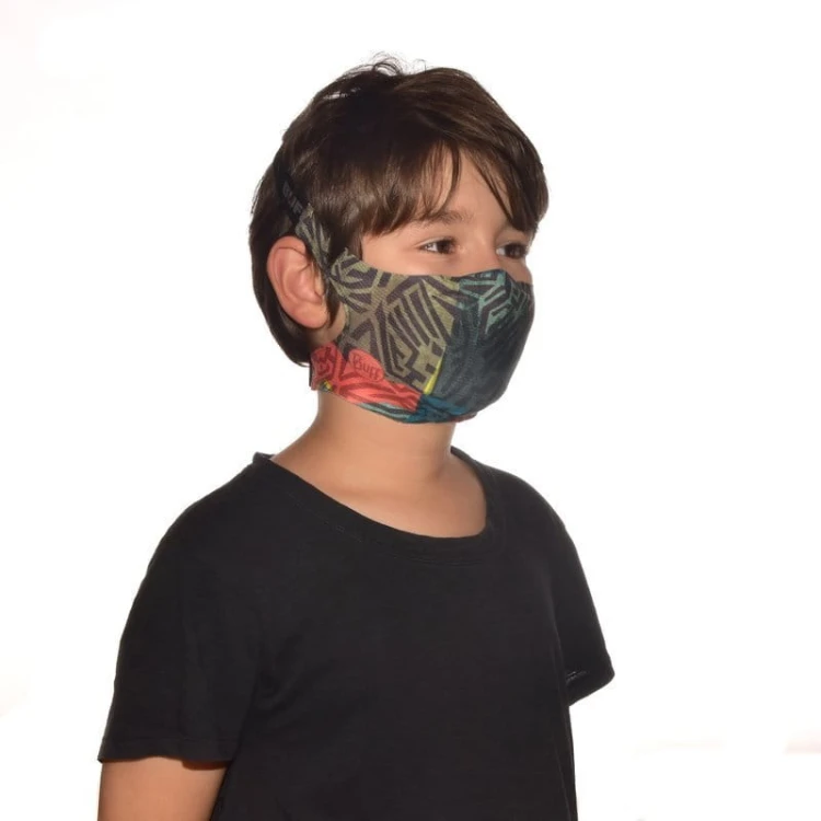 Maseczka dla dzieci BUFF FILTER MASK STONY GREEN_2.jpg