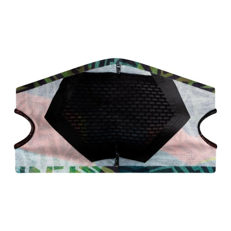 Maseczka dla dzieci BUFF® FILTER MASK STONY GREEN_4.jpg