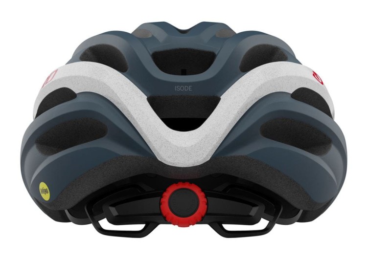 Kask szosowy GIRO ISODE matte portaro grey white red_3.jpg