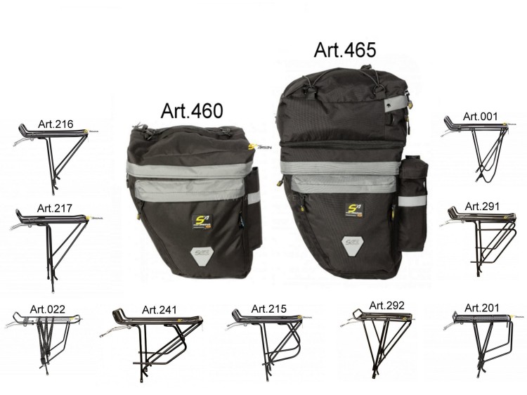 Sakwa rowerowa na bagażnik Sport Arsenal art. 465 _14.jpg