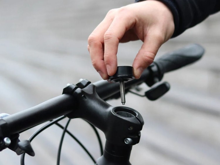 Uchwyt rowerowy na telefon SHAPEHEART STEM XL, Mocowanie na kapsel sterów_3.jpg