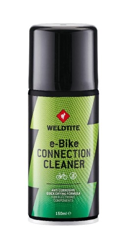 Płyn do mycia i ochrony elektryczynych komponentów w e-bike WELDTITE e-Bike Connection Cleaner - Spray 150ml.jpg