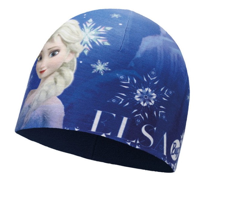 Buff Czapka Junior z Microfibry i Polaru FROZEN ELSA BLUE.jpg