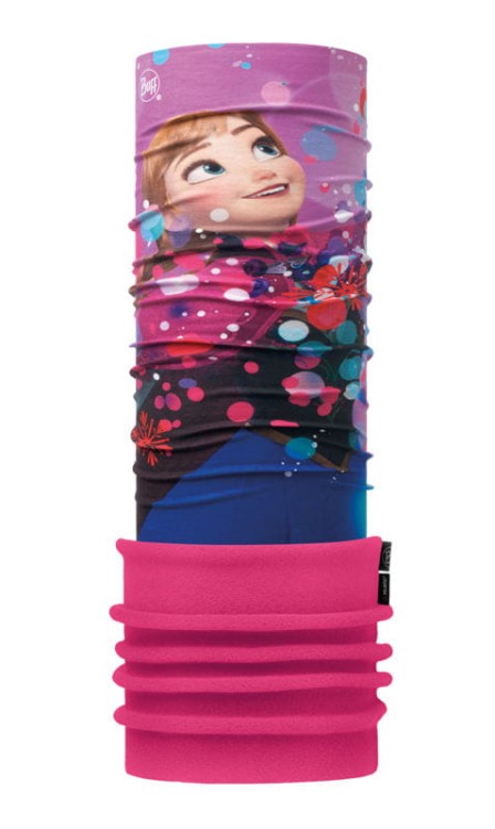 Komin Junior Polar US Buff Frozen ANNA BRIGHT PINK.jpg