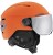 Juniorski kask narciarski CEBE Fireball Junior Matt Orange Blue.jpg