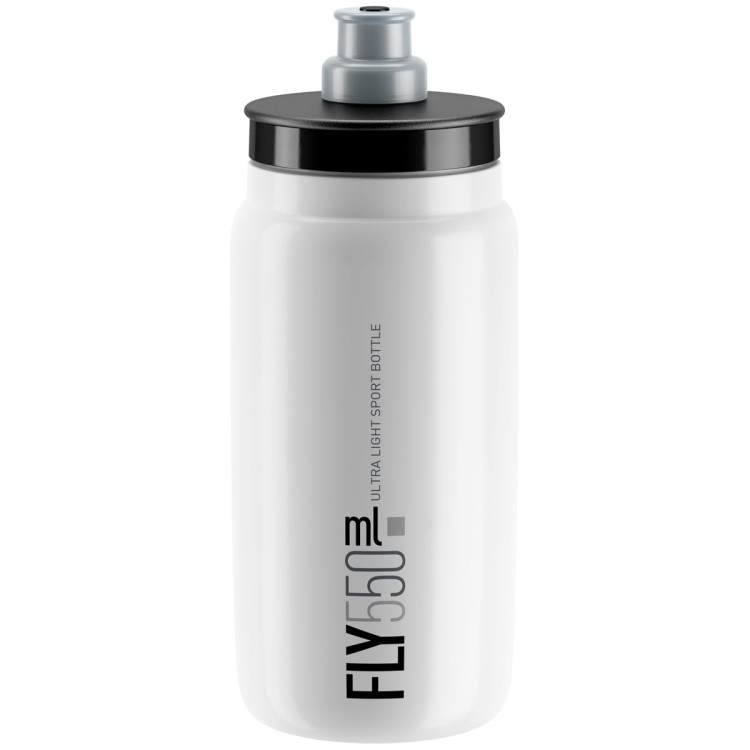 Elite Bidon Fly White 2018 Grey 550ml.jpg