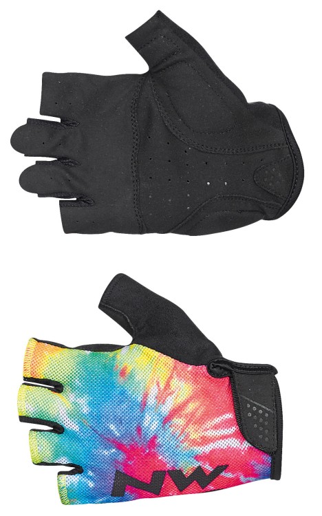 Rękawice Northwave FLAG 3 Woman SHORT raibow.jpg