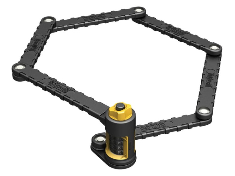 Zapięcie rowerowe ONGUARD Link Plate Lock K9 COMBO SKŁADANE 8115 - 88,5cm - SZYFR.jpg