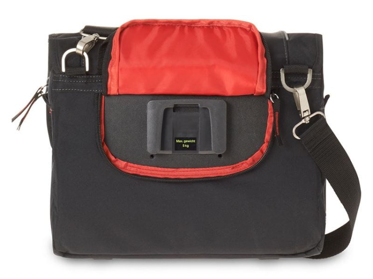 Torba na kierownicę BASIL SPORT DESIGN FRONT BAG 8L, czarna + Mocowanie do torby BASIL KLIKFIX ADAPTER system do mocowania na kierownicę odpinany black.jpg