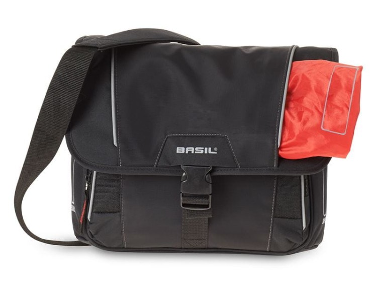 Torba na kierownicę BASIL SPORT DESIGN FRONT BAG 8L, czarna + Mocowanie do torby BASIL KLIKFIX ADAPTER..jpg