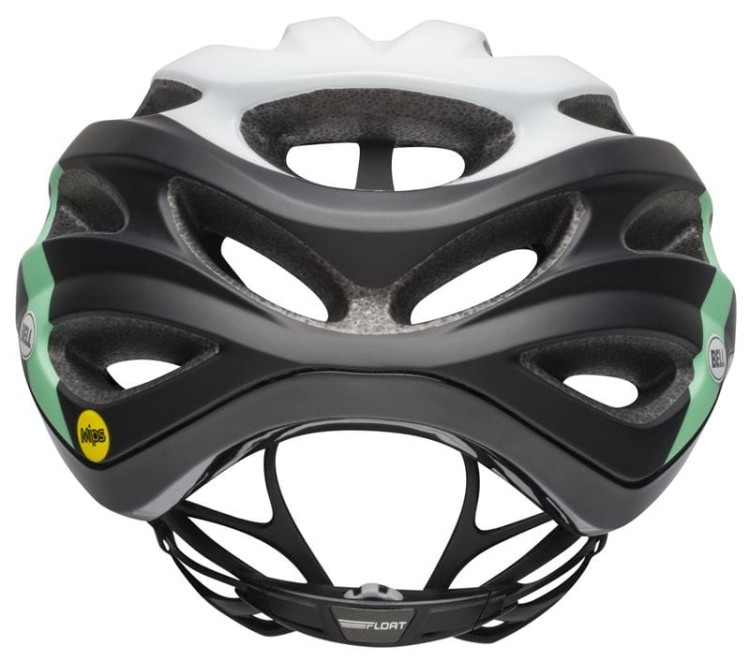 Kask mtb BELL DRIFTER logic matte gloss white black mint  ..jpg