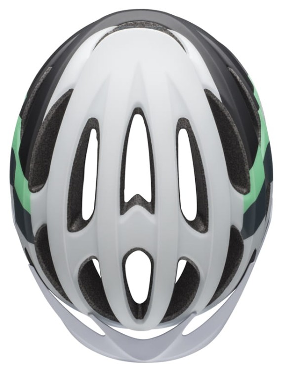 Kask mtb BELL DRIFTER logic matte gloss white black mint ..jpg