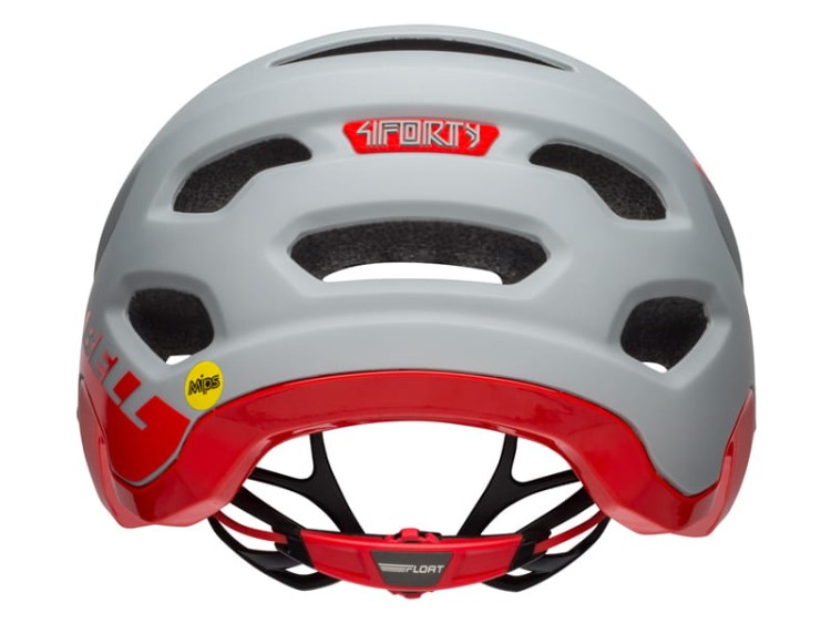 Kask mtb BELL 4FORTY cliffhanger matte gloss gray crimso..jpg