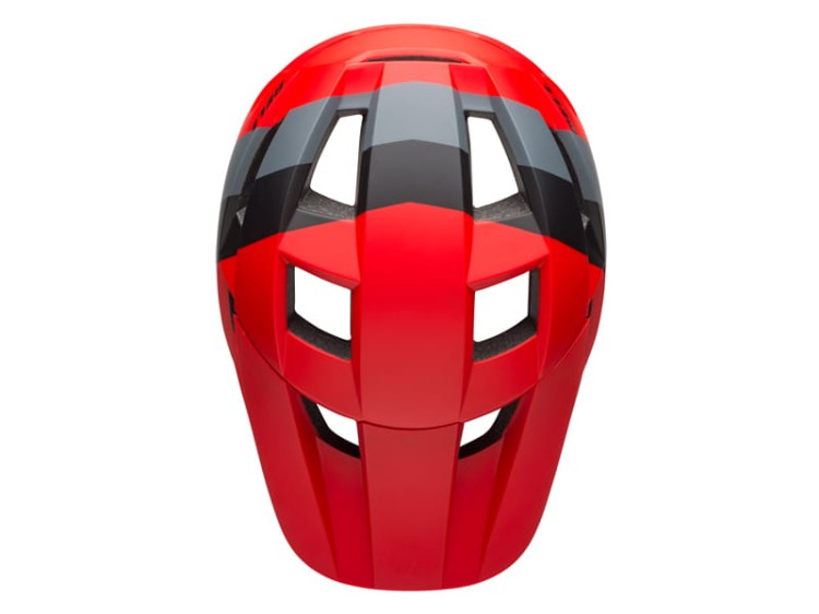 Kask juniorski BELL SPARK JUNIOR downdraft matte crimson blac..jpg