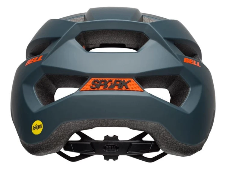 Kask juniorski BELL SPARK JUNIOR matte slate orange  ..jpg