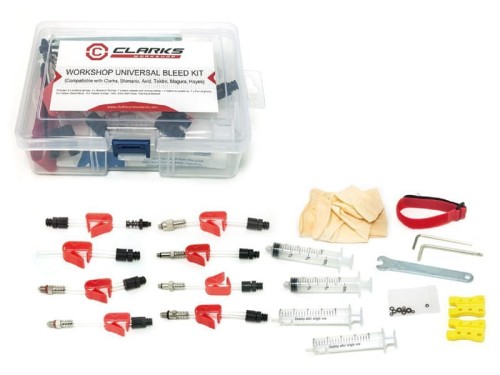 Zestaw do odpowietrzania hamulców hydraulicznych CLARK'S uniwersalny.jpg