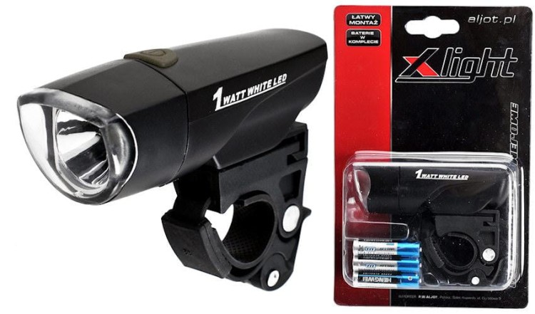 LAMPA PRZÓD X-LIGHT 1W LED + 3xAAA BATERIE (XC-785).jpg