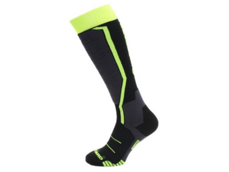 Skarpety Blizzard Allround Junior czarno-zielone.jpg