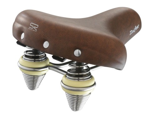 Siodło SELLEROYAL PREMIUM RELAXED 90st. DRIFTER MEDIUM BROWN unisex żelowe + sprężyny_1.jpg