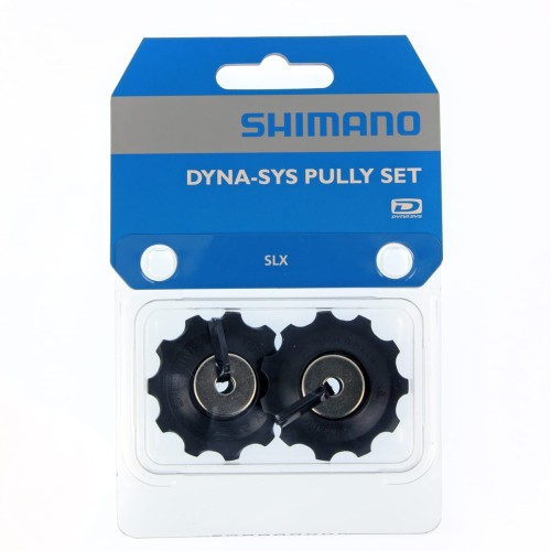 KÓŁKA PRZERZUTKI SHIMANO RDM663 PROWADZĄCE GÓRNE I NAPINAJĄCE DOLNE Y5XE98030.jpg