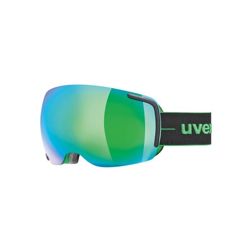 GOGLE UVEX BIG 40 FM black-green mat z szybą mirror green clear.jpg